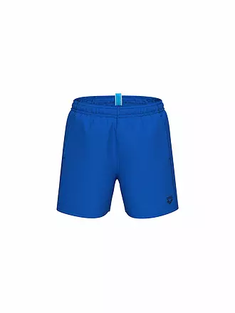 ARENA | Pantaloncini da bagno boxer tinta unita da ragazzo | blau